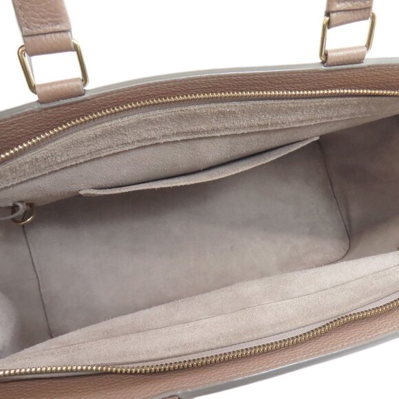 CELINE Beige Leather Tote Bag - Picture 5 of 11
